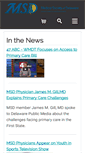 Mobile Screenshot of medicalsocietyofdelaware.org